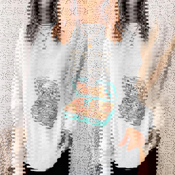 面白いtシャツ チワワ 犬 お薬 イヌ わんこ メンズ 犬好き グッズ かわいい おもしろ 面白い 服 ネタ 長袖tシャツ スウェットシャツ 彼女への贈り物