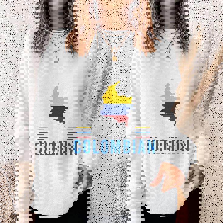 面白いコロンビアスラングjerga Colombiana メンズ レディース 長袖tシャツ スウェットシャツ 彼女への贈り物