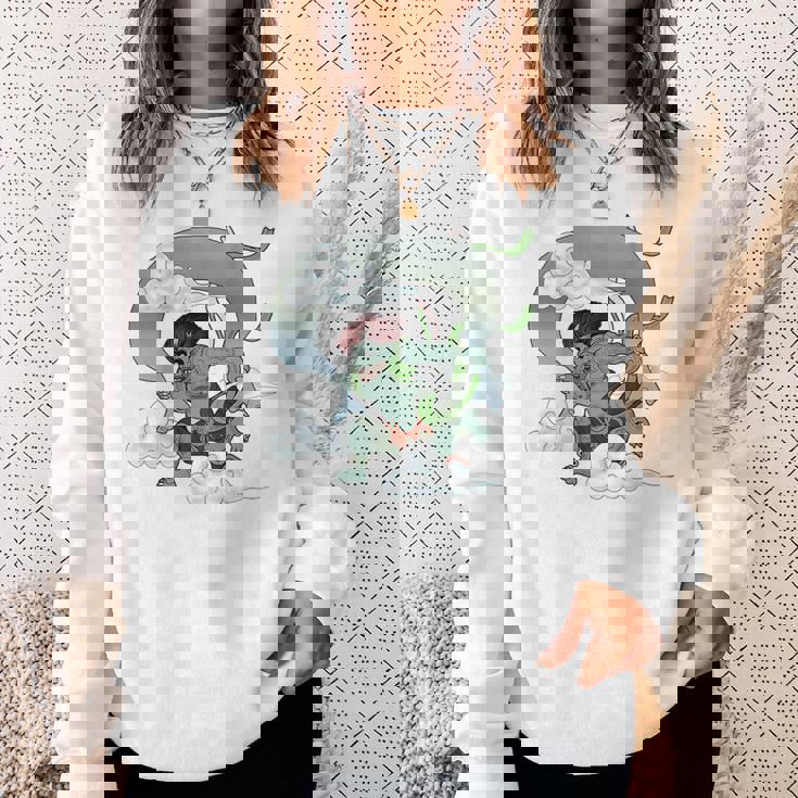 風神 日本の神 神話 守り神 スウェットシャツ 彼女への贈り物