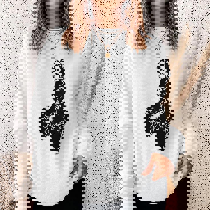 黒うさぎ星人 スウェットシャツ 彼女への贈り物