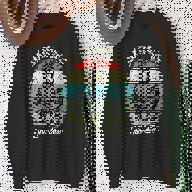 1935年8月13日 90歳の誕生日 90歳 2025年 誕生日 スウェットシャツ 年配の女性への贈り物