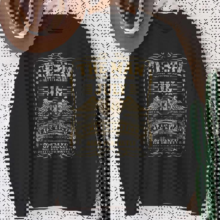 1945年7月 80歳の誕生日プレゼント 男性用 80歳 誕生日 スウェットシャツ 年配の女性への贈り物