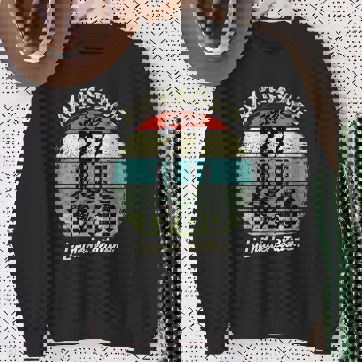 1960年7月27日 65歳の誕生日 65歳 2025年 誕生日 スウェットシャツ 年配の女性への贈り物