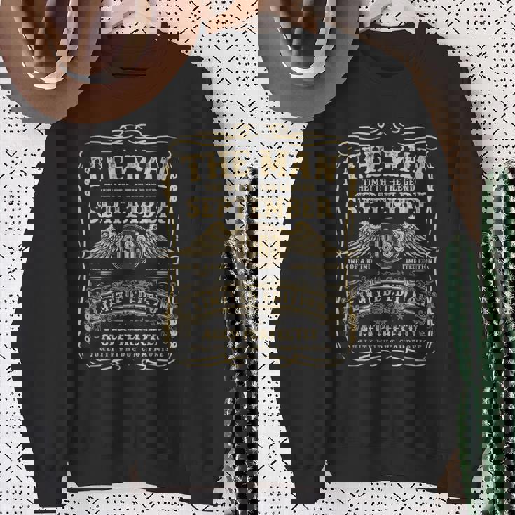 1963年9月 61歳の誕生日プレゼント 男性用 61歳の誕生日プレゼント スウェットシャツ 年配の女性への贈り物