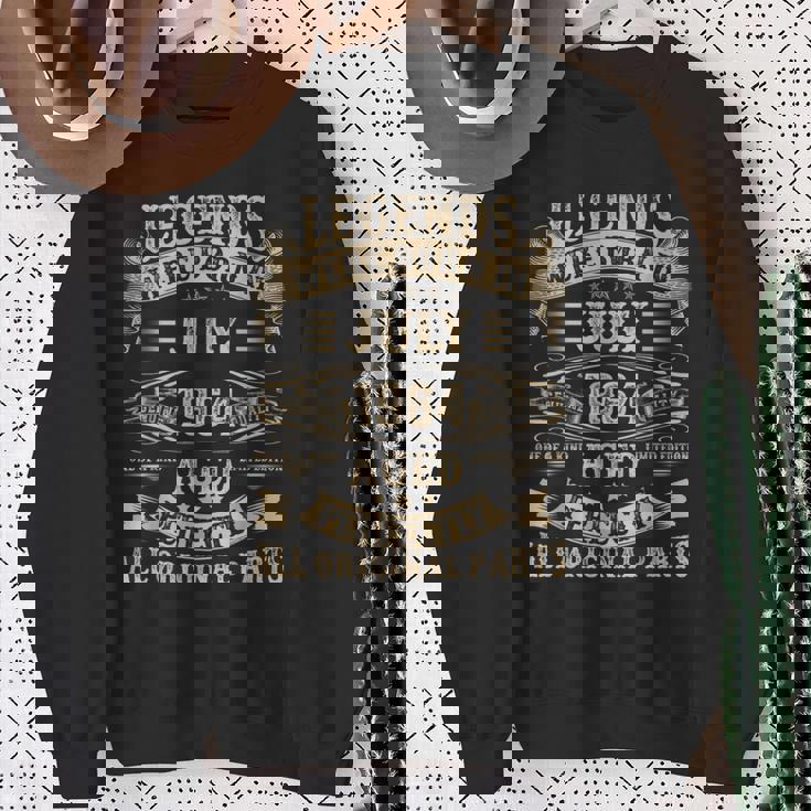 1964年7月 61歳 誕生日プレゼント 男性用 61歳の誕生日 スウェットシャツ 年配の女性への贈り物