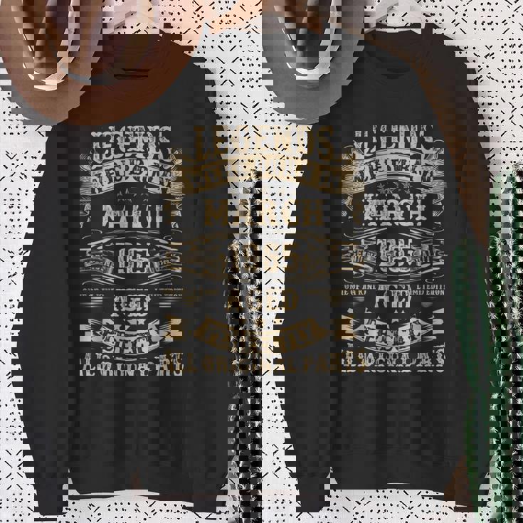 1965年3月 60歳 誕生日プレゼント 男性 60歳の誕生日 スウェットシャツ 年配の女性への贈り物