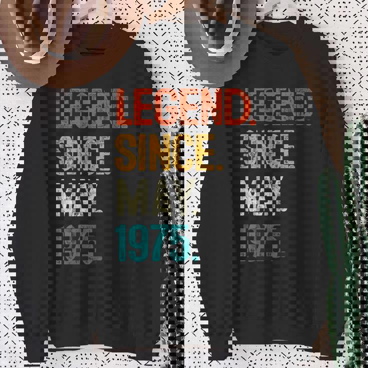 1975年5月からの伝説 50歳の誕生日プレゼント 50歳 スウェットシャツ 年配の女性への贈り物