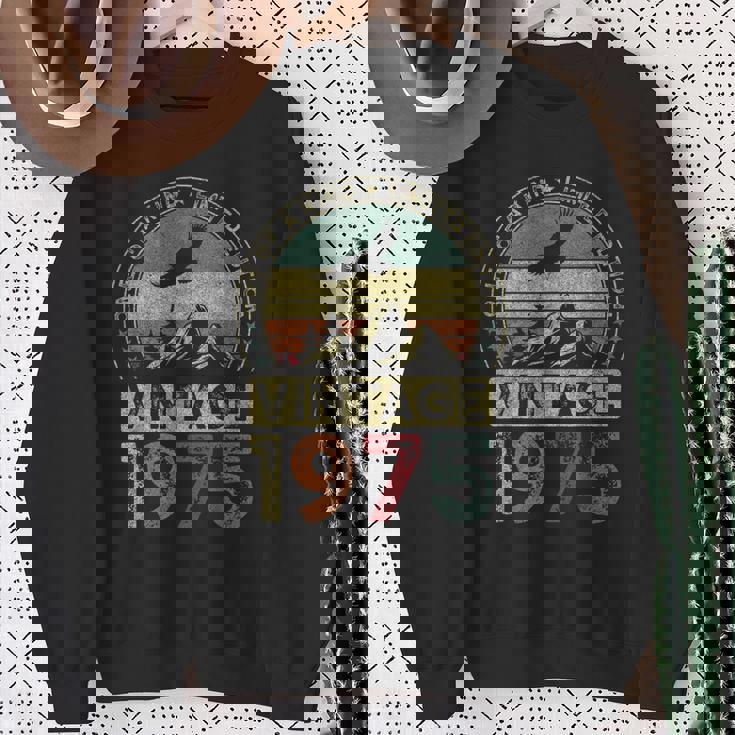 1975年ヴィンテージ、限定版、50歳の誕生日、50歳 スウェットシャツ 年配の女性への贈り物