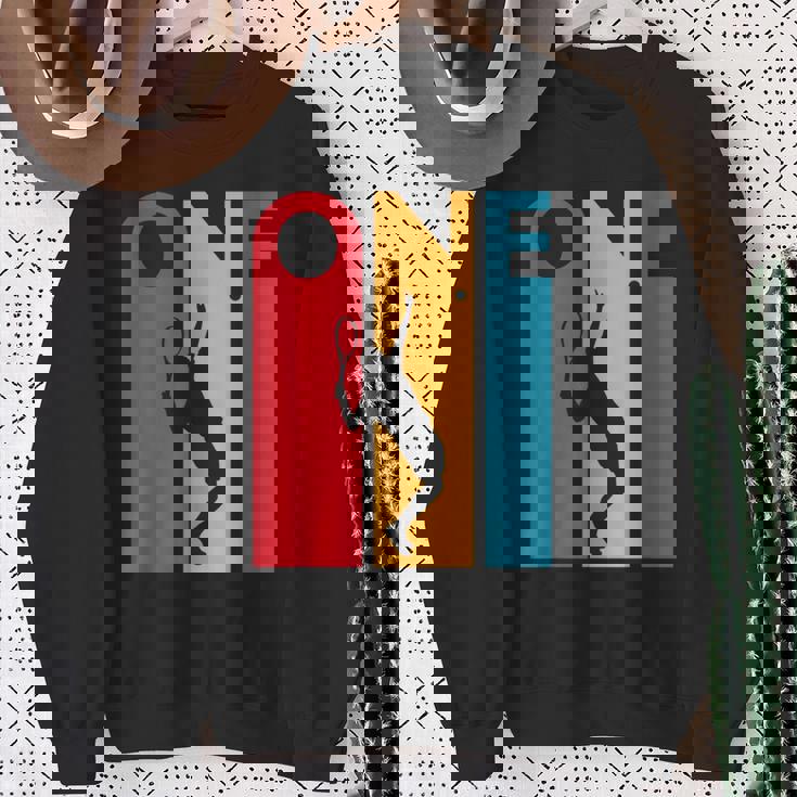 1歳の誕生日ギフト ヴィンテージ テニス 誕生日 1歳 スウェットシャツ 年配の女性への贈り物