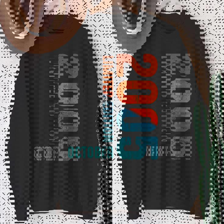 2005年以来 限定版 2005年10月 2005年 レトロ 2005 スウェットシャツ 年配の女性への贈り物