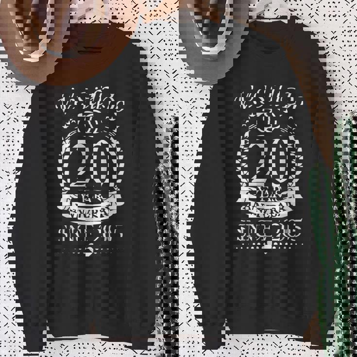 2005年結婚20周年から20年を続けています。 スウェットシャツ 年配の女性への贈り物