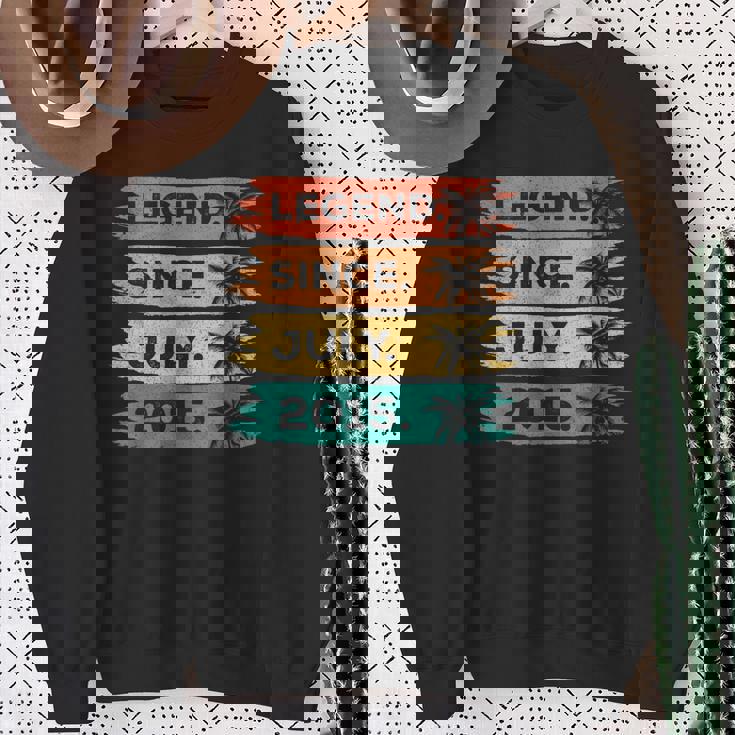 2015年7月 10歳の誕生日デコレーション ヴィンテージ 10歳の誕生日 スウェットシャツ 年配の女性への贈り物