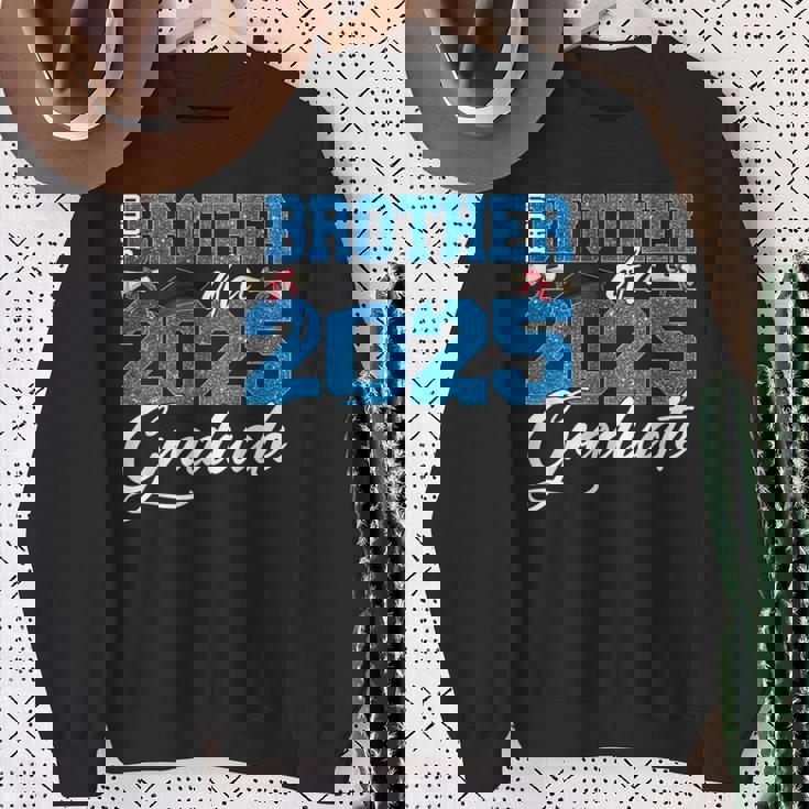 2025年度シニア卒業生男女の自慢兄弟 スウェットシャツ 年配の女性への贈り物