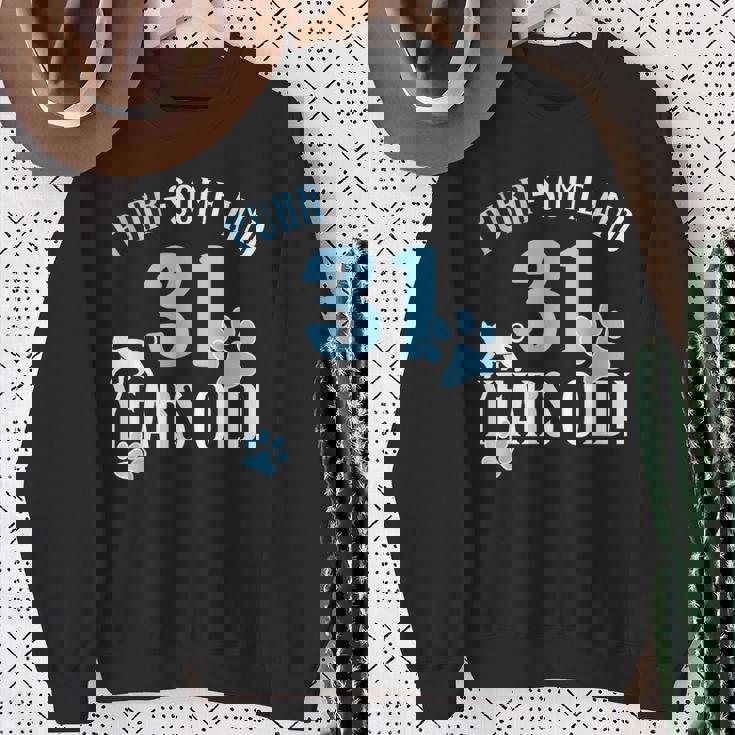 31歳の誕生日 31歳 猫 ママ 猫好き 誕生日 スウェットシャツ 年配の女性への贈り物