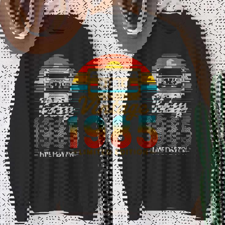 40歳 ギフト ヴィンテージ 1985年生まれ レトロ 40歳の誕生日 スウェットシャツ 年配の女性への贈り物