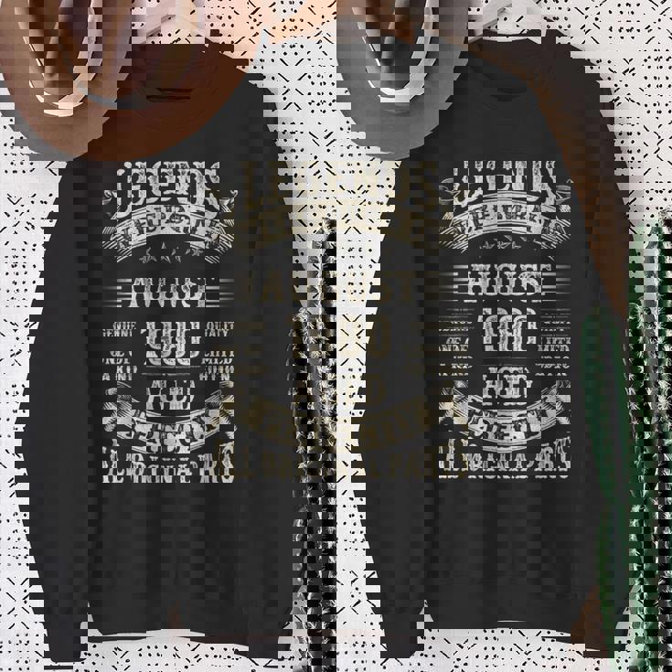 45歳の男性への誕生日プレゼント 45歳 誕生日 1980年8月 スウェットシャツ 年配の女性への贈り物