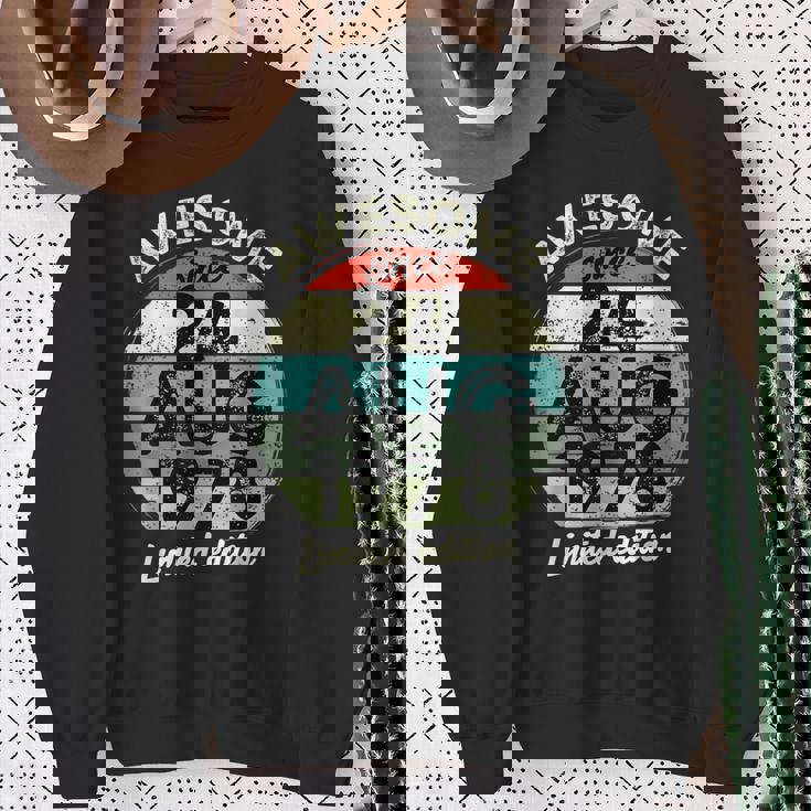 45歳の誕生日 1978年8月24日 45歳の誕生日 スウェットシャツ 年配の女性への贈り物