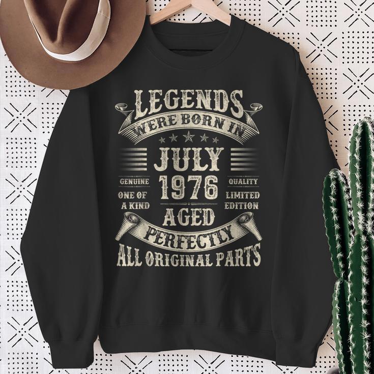 49歳の男性への誕生日プレゼント 49歳 誕生日 1976年7月 スウェットシャツ 年配の女性への贈り物