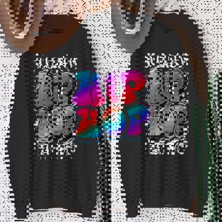 50 Years Old 50Th Anniversary Of Hip Hop グラフィティ ヒップホップ スウェットシャツ 年配の女性への贈り物