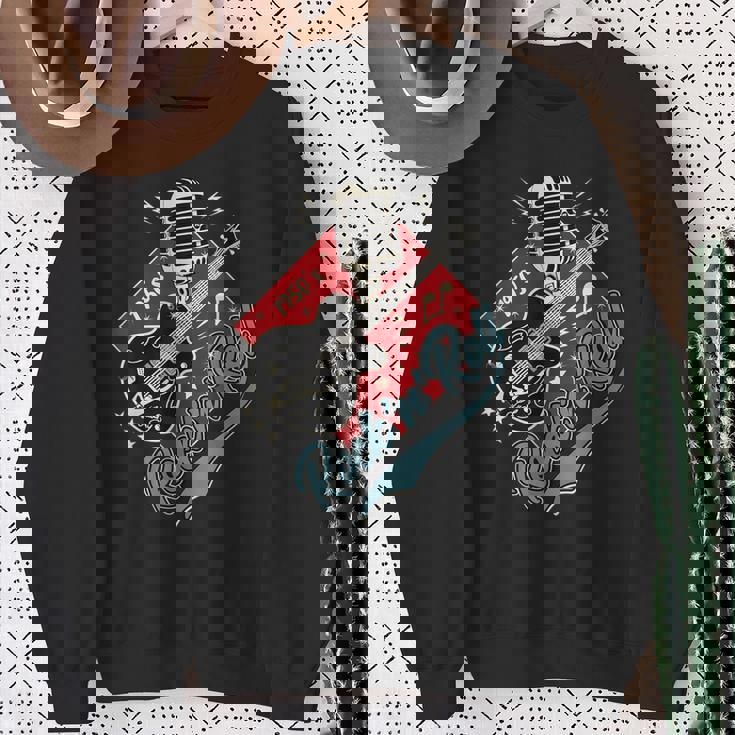 50年代 ロカビリー Clothing 1950年代 ソック ホップ スイング グリーザー ロッカー スウェットシャツ 年配の女性への贈り物