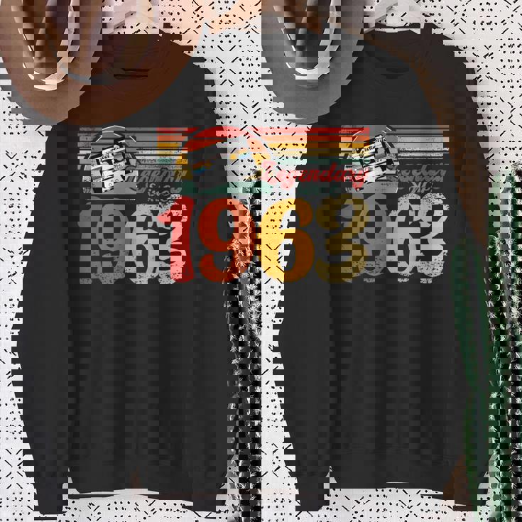 60 年代の誕生日パーティー パーティー 62 歳の誕生日ヴィンテージ 1963 スウェットシャツ 年配の女性への贈り物