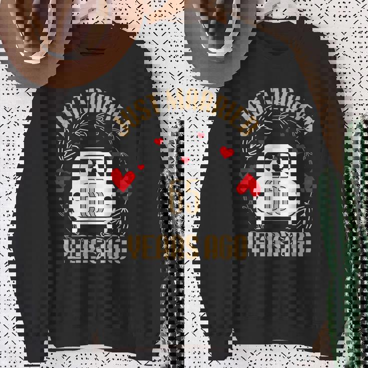 65Th Wedding Anniversary Couples Just Married 65 Years Sweatshirt Gifts for Old Women