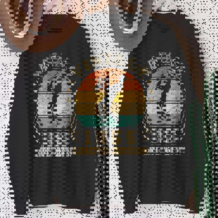 67歳の誕生日ギフト サックスプレーヤー 1955 ジャズミュージック スウェットシャツ 年配の女性への贈り物