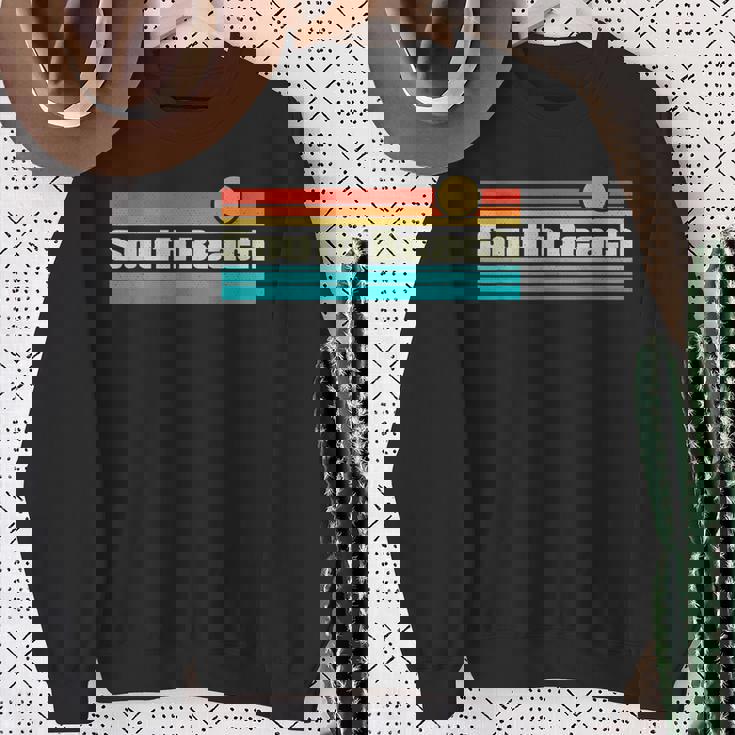 70年代 80年代 サーフィン フロリダ サウスビーチ サーフ スウェットシャツ 年配の女性への贈り物