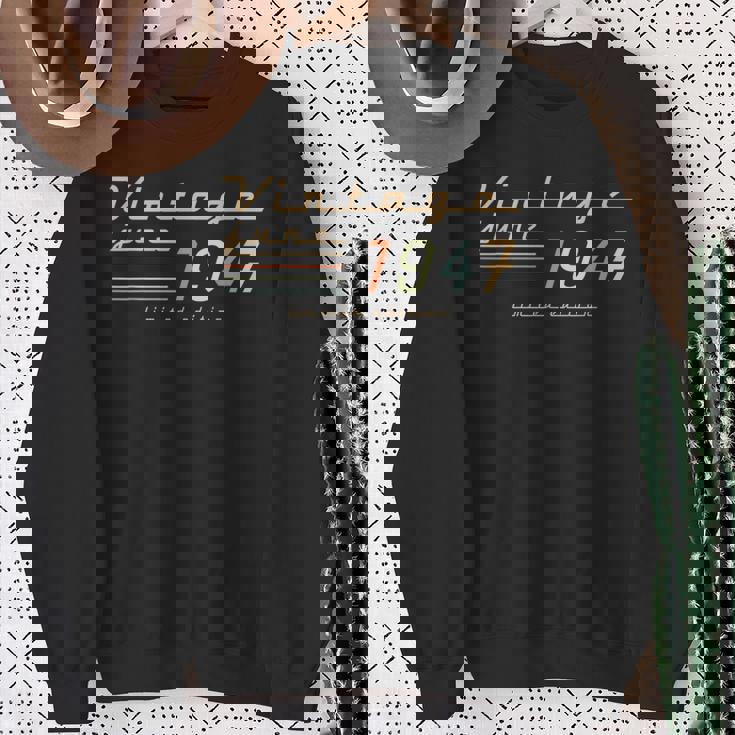 78歳の誕生日プレゼント 男性用 1947年6月 78歳 誕生日 スウェットシャツ 年配の女性への贈り物