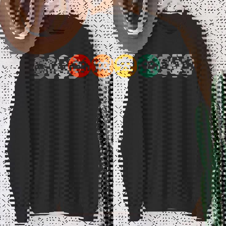 80年代ビデオゲーム ヴィンテージレトロアーケード スウェットシャツ 年配の女性への贈り物