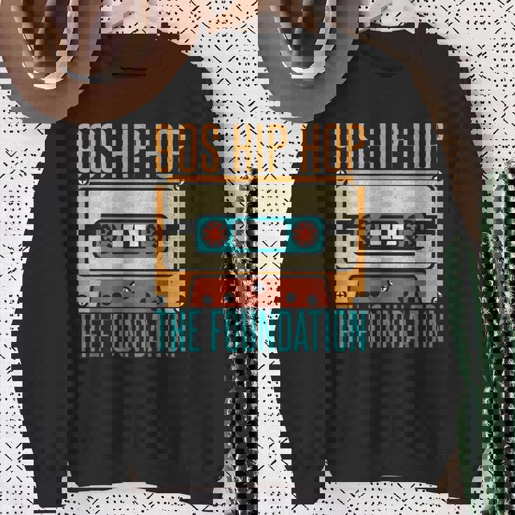 90S ヒップホップ The Foundation 90S ヒップホップ スウェットシャツ 年配の女性への贈り物