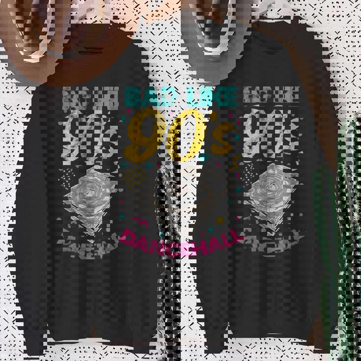 90年代 バッド ライク 90年代 ダンスホール ジャマイカ レゲエ Dj レトロ ヴィンテージ スウェットシャツ 年配の女性への贈り物