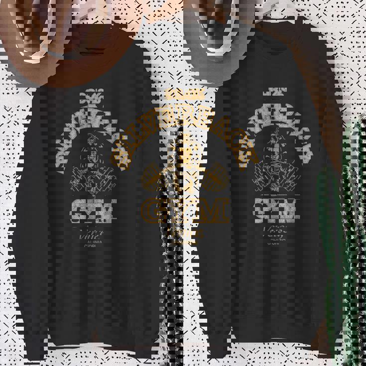 964シルバーバック ジムアパレル ボディビルダー 強力 ランニング スウェットシャツ 年配の女性への贈り物