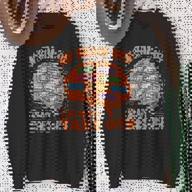 Adhd 意識 神経多様性 Adhd 脳 スウェットシャツ 年配の女性への贈り物