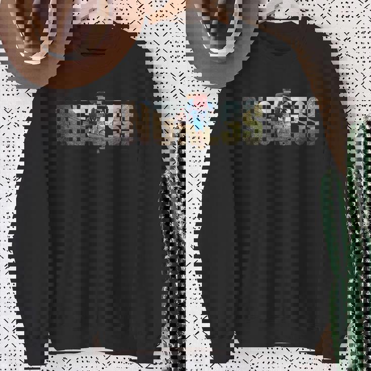 Adventures On Foot スウェットシャツ 年配の女性への贈り物