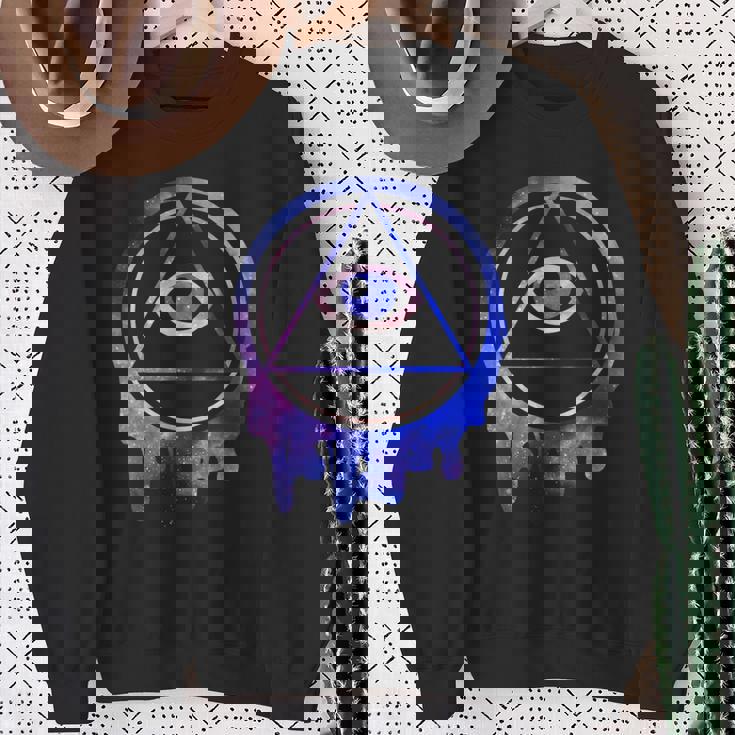 Alleeing Eye Illuminatitars ギフト スウェットシャツ 年配の女性への贈り物
