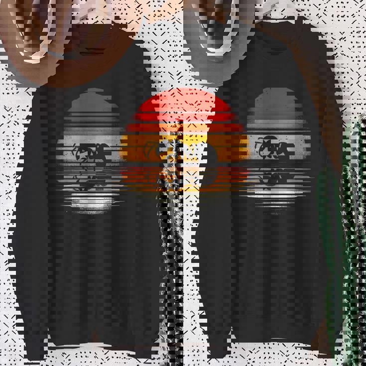 Antunset レトロスタイル サファリ ヴィンテージ 70年代の昆虫 スウェットシャツ 年配の女性への贈り物