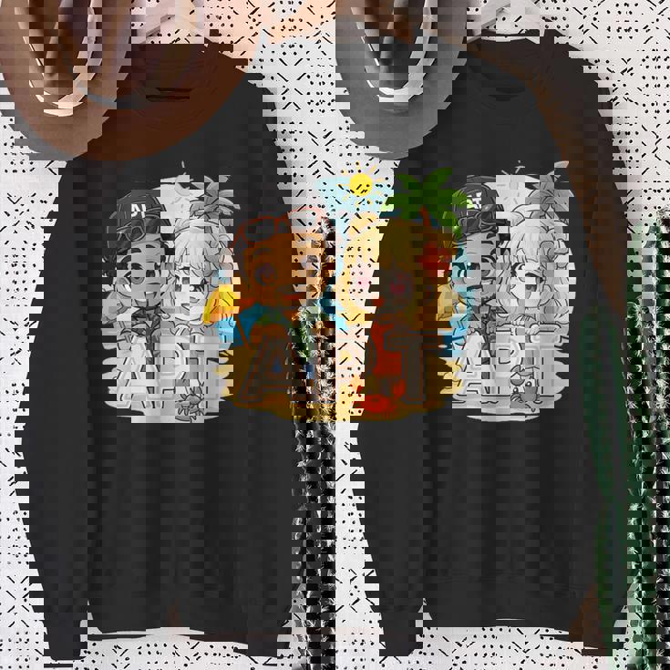 Apt Buddiesummeribes – ビーチサイドファンアドベンチャー スウェットシャツ 年配の女性への贈り物