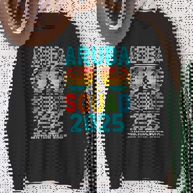 Aruba Squad 2025 Vacation Friends Family Matching Group Sweatshirt Gifts for Old Women