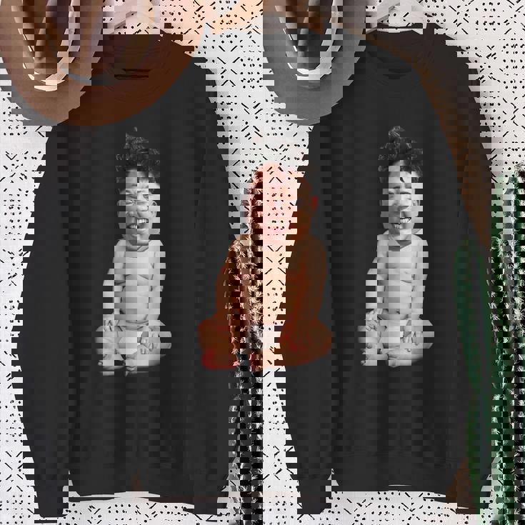 Baby Kim Jong Un-Big Baby スウェットシャツ 年配の女性への贈り物