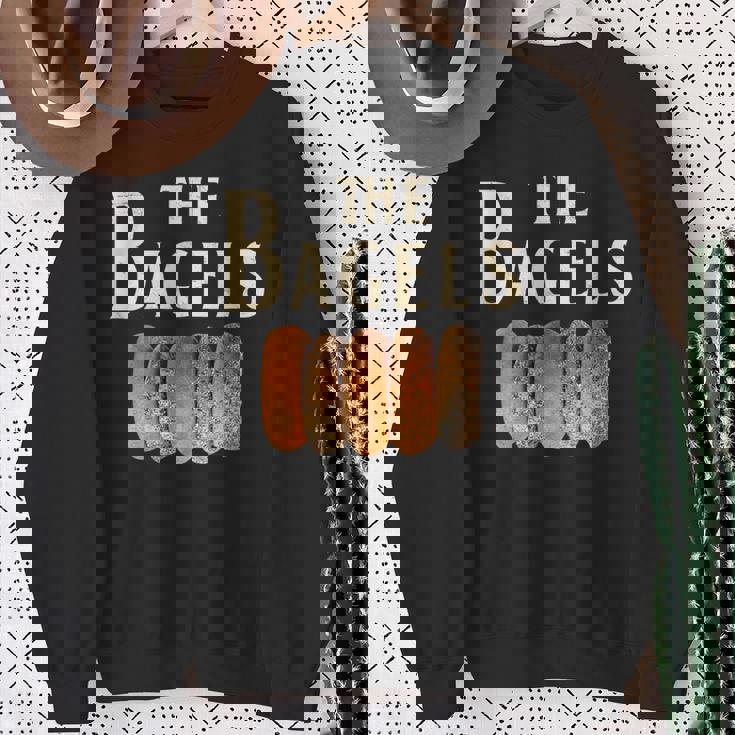 The Bagels Loveresameeed Everything ベーグルベーカー デリ スウェットシャツ 年配の女性への贈り物