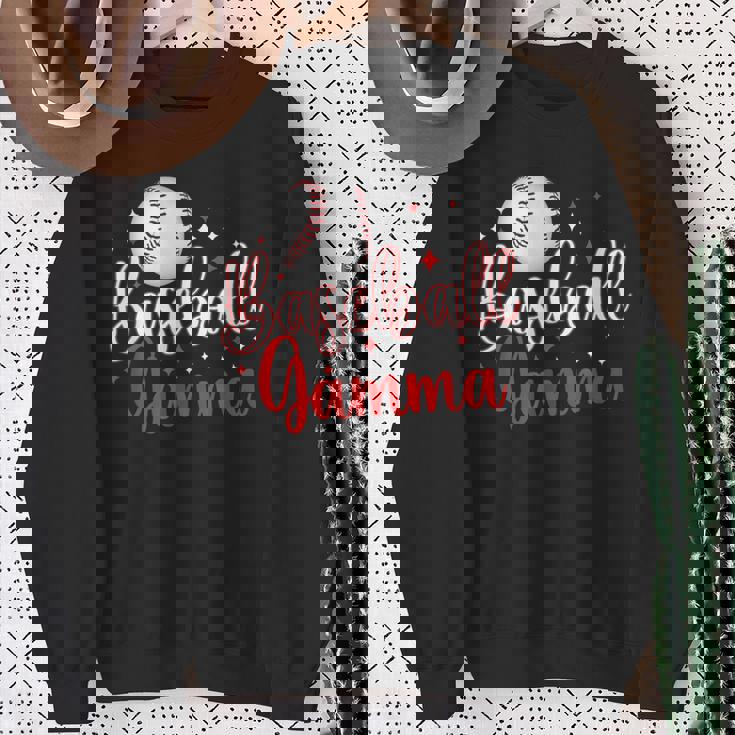 Baseball Gamma Of A Baseball Player Gamma Sweatshirt Gifts for Old Women