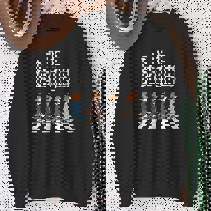 The Beagles Classic Beagle Owner ビーグル犬 スウェットシャツ 年配の女性への贈り物