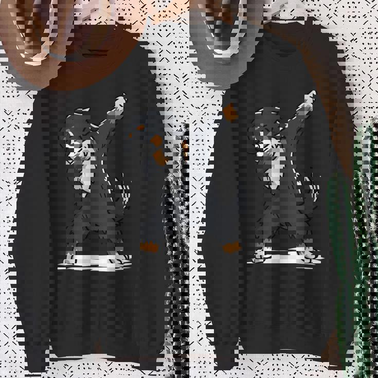 Bernese Mountain Dog ダブダンス ギフトシャツ スウェットシャツ 年配の女性への贈り物