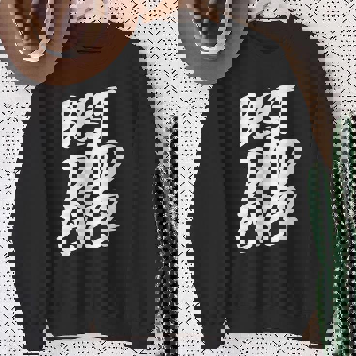 Best Dad Evertシャツプリント、Bester Father Der Welt、父の日 スウェットシャツ 年配の女性への贈り物