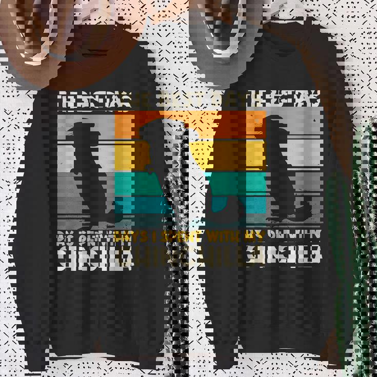 The Best Days Chinchilla チンチラ スウェットシャツ 年配の女性への贈り物