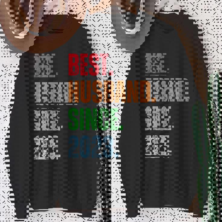 Best Husbandince 2023 2Nd Anniversary Husband スウェットシャツ 年配の女性への贈り物