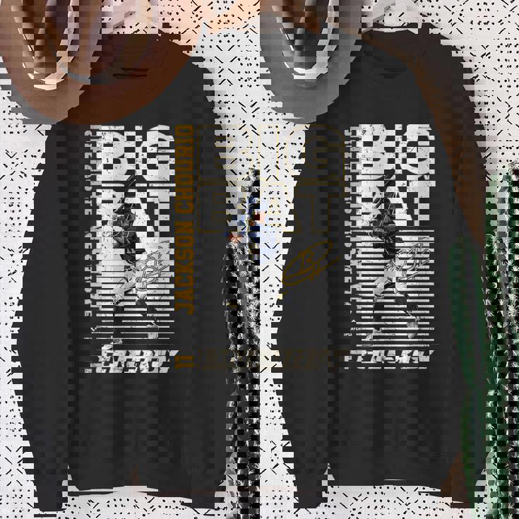 Big Bat Energy Jackson Chourio Milwaukee Baseball Mlbpa スウェットシャツ 年配の女性への贈り物