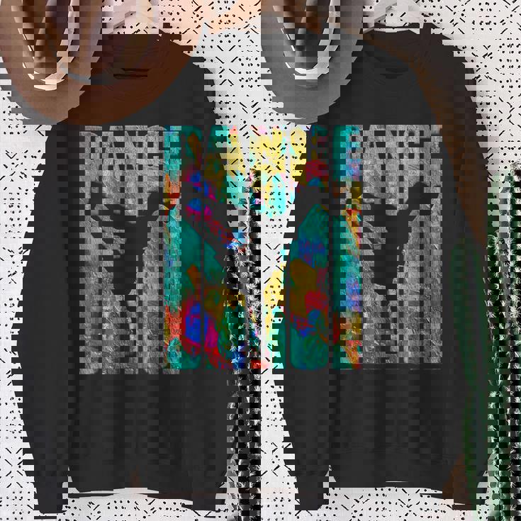 Breakdancing ヒップホップダンスギフト 楽しいグラフィティアート ブレイクダンス スウェットシャツ 年配の女性への贈り物