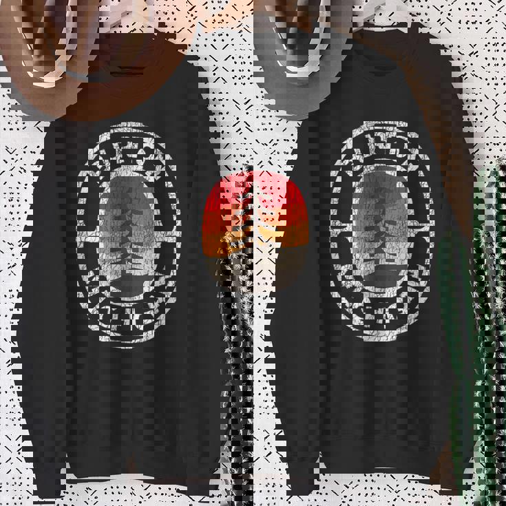 Burton Michigan ビンテージ レトロ グラフィック スウェットシャツ 年配の女性への贈り物